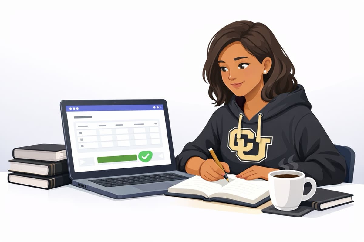 University of Colorado Boulder campus - home of the Buffaloes