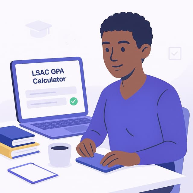LSAC GPA Calculator | Free Law School GPA Calculator 2026